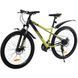 Велосипед SPARK ECLIPSE (колеса &ndash; 26", сталева рама &ndash; 13") салатовий з чорним 239233 фото 4