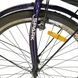 Велосипед SPARK CITY MIRA (колеса - 26", сталева рама - 17") з кошиком темно-фіолетовий 240024 фото 4
