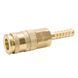 З'єднання швидкознімне посилене з фіксатором для шланга 8мм (латунь) SIGMA (7021681) 7021681 фото 3