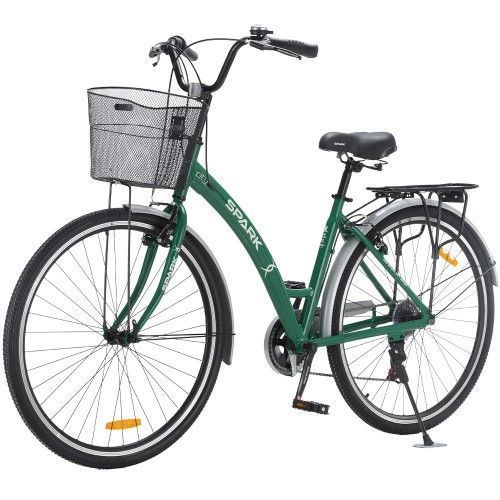 Велосипед SPARK CITY REINE (колеса - 28", алюмінієва рама - 18") зелений 246932 фото