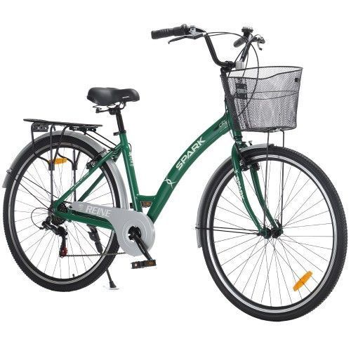 Велосипед SPARK CITY REINE (колеса - 28", алюмінієва рама - 18") зелений 246932 фото