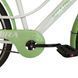 Велосипед SPARK CITY MIRA (колеса - 28", сталева рама - 18") з кошиком білий із зеленим 240027 фото 5