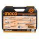 Набір головок торцевих 1/4 " та 1/2" 44 предмети INGCO INDUSTRIAL HKTS42441 фото 6