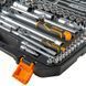 Набір головок торцевих 1/4 " та 1/2" 44 предмети INGCO INDUSTRIAL HKTS42441 фото 3