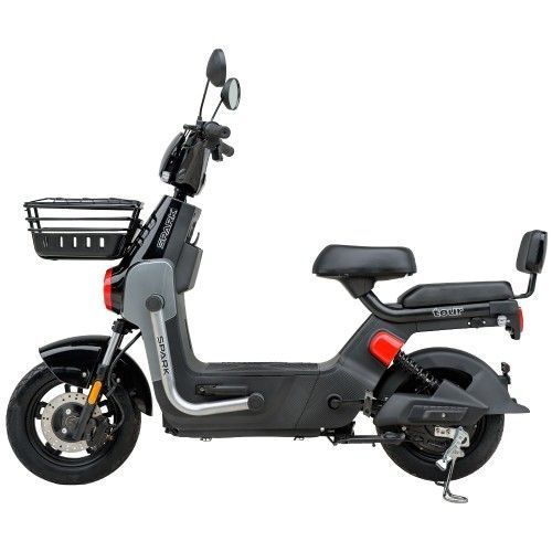 Велосипед з електромотором SPARK TOUR 14&raquo; 60V/500W/20Ah Сірий 227067 фото