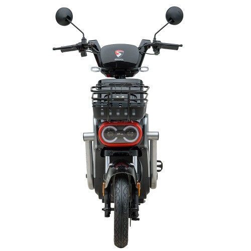 Велосипед з електромотором SPARK TOUR 14&raquo; 60V/500W/20Ah Сірий 227067 фото