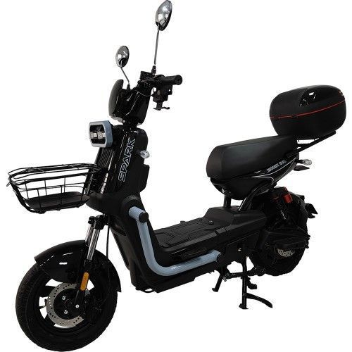 Электровелосипед SPARK BOOST EVO 14" 72V/1200W/20Ah черный с серым 251386 фото