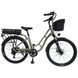 Велосипед з електромотором SPARK E-CITY LITE 17" 48V/500W/12,8Ah сірий 218742 фото 1