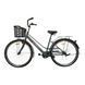 Велосипед SPARK CITY MIRA (колеса - 28", сталева рама - 18") з кошиком графітовий 240028 фото 3