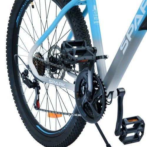 Велосипед SPARK SANDSTROM (колеса - 27,5", сталева рама - 17") блакитний із сірим (м) 223003 фото