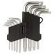 Ключи TORX 9шт T10-T50 мм CrV (короткие с отверстием) SIGMA (4022211) 4022211 фото 5