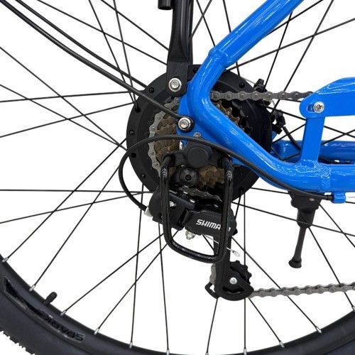 Велосипед с электромотором SPARK E-CITY LITE 18" 48V/500W/12,8Ah синий 218744 фото