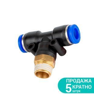 Штуцер цанговий (Т-подібний) &Oslash;10мм МТ 1/2" SIGMA (7027431) 7027431 фото
