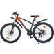 Велосипед SPARK MOUNT (колеса - 26", алюмінієва рама - 15") чорний з помаранчевим 218757 фото 2