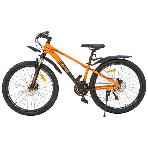 Велосипед SPARK PLEASURE (колеса - 26", алюминиевая рама - 13") оранжевый с чёрным (м) 222947 фото