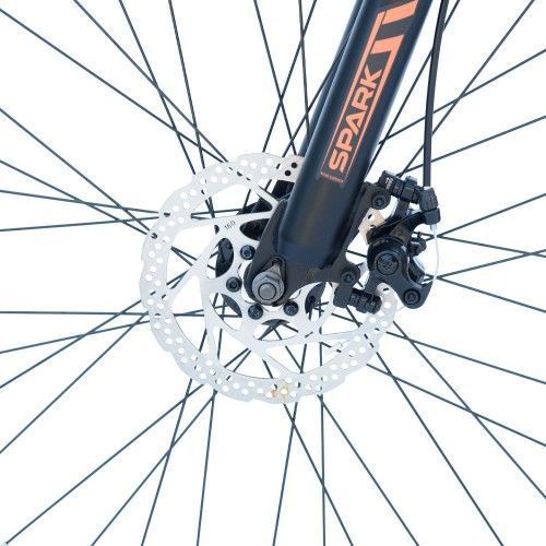 Велосипед SPARK PLEASURE (колеса - 26", алюминиевая рама - 13") оранжевый с чёрным (м) 222947 фото