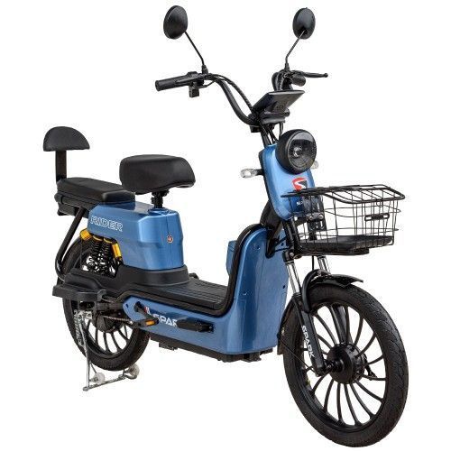 Велосипед з електромотором SPARK RIDER 14" 48V/500W/20Ah Синій 227053 фото