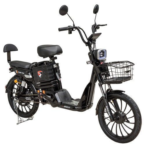 Электроскутер SPARK Электровелосипед RIDER PRO 14" 48V/650W/20Ah Чёрный 231082 фото