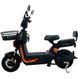 Електровелосипед SPARK TOUR PRO 14" 60V/1000W/20Ah чорний з помаранчевим 247724 фото 1