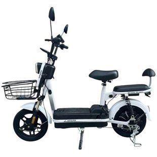 Велосипед с электромотором SPARK BUDDY 14" 48V/500W/12Ah Белый 246436 фото