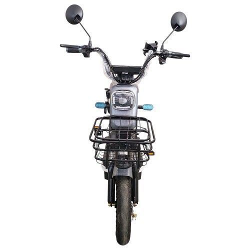 Велосипед з електромотором SPARK ZIPPY 14" 48V/400W/12Ah Сірий 246438 фото