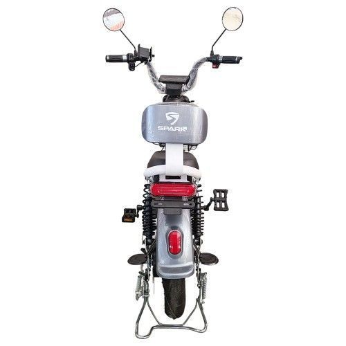 Велосипед з електромотором SPARK ZIPPY 14" 48V/400W/12Ah Сірий 246438 фото