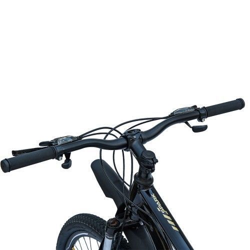 Велосипед SPARK PLEASURE (колеса - 26", алюминиевая рама - 15") чёрным с тёмно-красным (м) 222949 фото