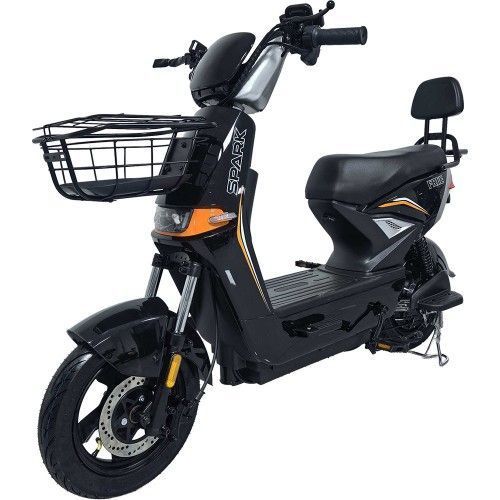 Електровелосипед SPARK FREE 14" 60V/1000W/25Ah чорний 249183 фото