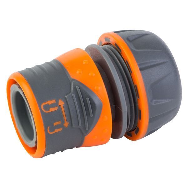 Конектор 1/2" швидкознімний для шланга 3/4" із замком (ABS+TPR) FLORA (5015484) 5015484 фото