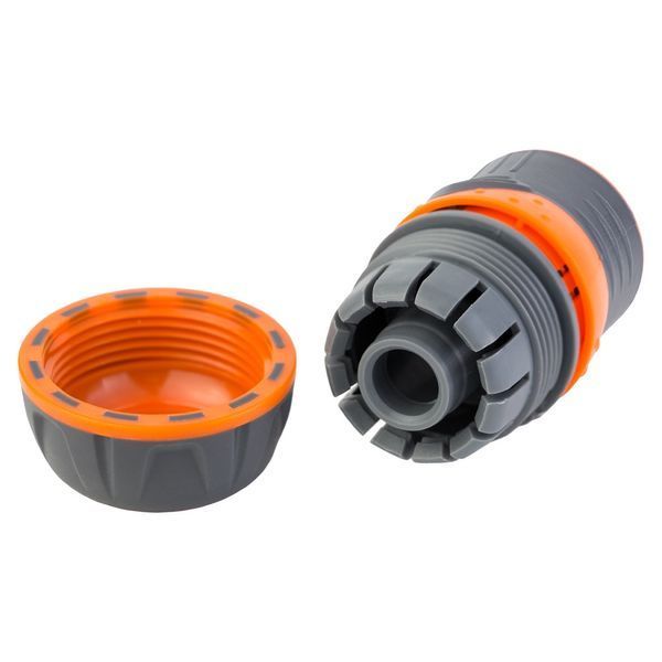 Конектор 1/2" швидкознімний для шланга 3/4" із замком (ABS+TPR) FLORA (5015484) 5015484 фото