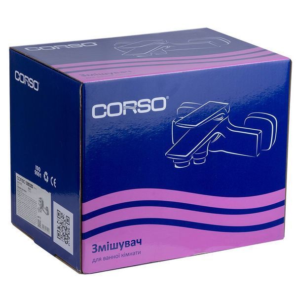 Смеситель BOLSENA &Oslash;35 для ванны литой CORSO CB-1C137C (9614200) 9614200 фото