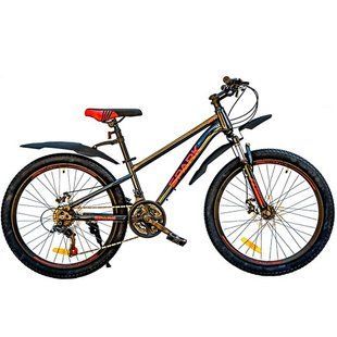 Велосипед SPARK JOY (колеса - 24", сталева рама - 12") чорний 222965 фото