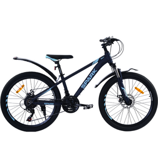 Велосипед SPARK SKY (колеса - 24", алюмінієва рама - 12") темно-синій 239185 фото