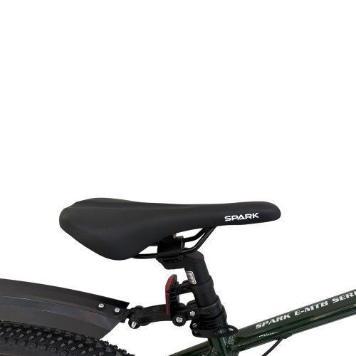 Велосипед з електромотором SPARK E-MTB GHOST 17" 48V/500W/12,8Ah темно-зелений 239951 фото