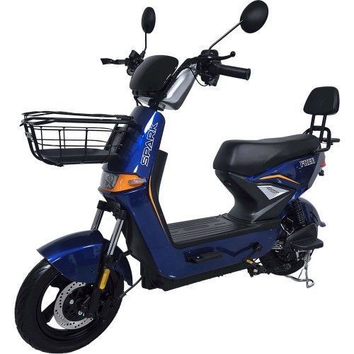 Електровелосипед SPARK FREE 14" 60V/1000W/25Ah синій 249185 фото