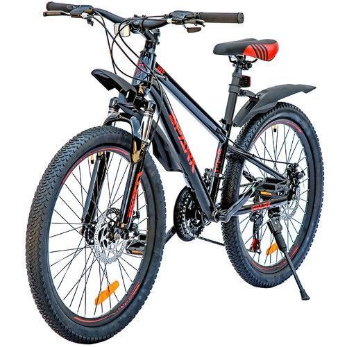 Велосипед SPARK JOY (колеса - 24", сталева рама - 12") чорний 222965 фото