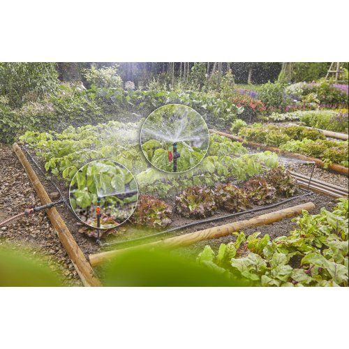 Комплект для полива Gardena Micro-Drip-System клумб и грядок площадью до 60 м2 13450-20.000.00 фото