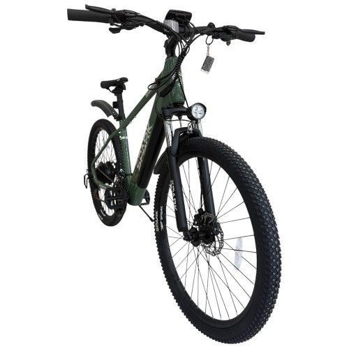 Велосипед с электромотором SPARK E-MTB SHADOW 15" 48V/500W/12,8Ah тёмно-зелёный 239953 фото