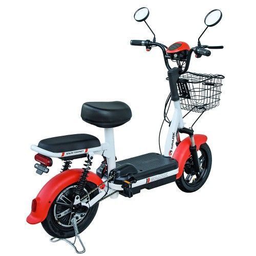 Электроскутер SPARK Электровелосипед COMPACT 14" 48V/400W/12Ah Красный 227022 фото