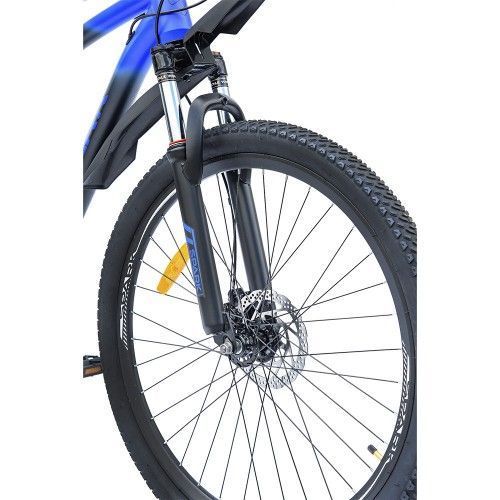 Велосипед SPARK MOUNT (колеса - 27,5", алюминиевая рама - 17") чёрный с синим (м) 218765 фото