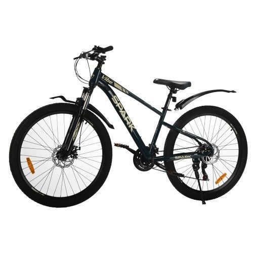 Велосипед SPARK VIBE (колеса - 27,5", стальная рама - 15") тёмно-зелёный 239241 фото