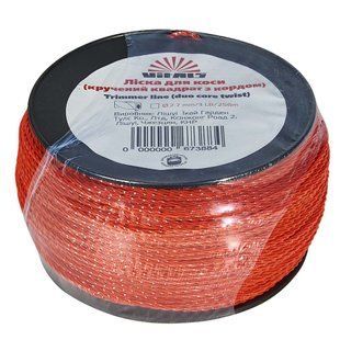 Леска для триммеров в бухте Vitals (крученый квадрат з кордом) 2.7мм*3LB (256 м.) 67388 фото