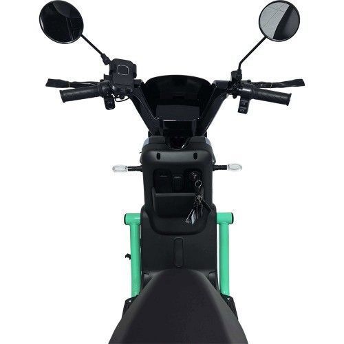 Электровелосипед SPARK BOOST 14" 72V/1200W/25Ah серый с бирюзовым 249194 фото