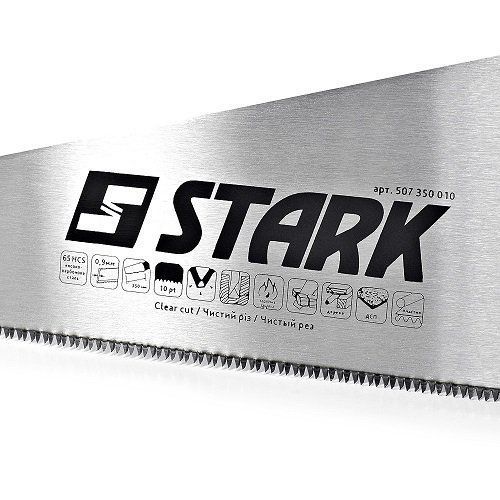 Ножовка по дереву Stark 350 мм, 10 зубьев 507350010 фото