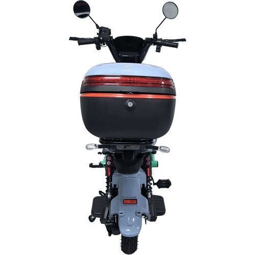 Электровелосипед SPARK BOOST 14" 72V/1200W/25Ah серый с бирюзовым 249194 фото
