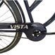 Велосипед SPARK CITY VISTA (колеса - 28", сталева рама - 18") з кошиком темно-фіолетовий 240019 фото 5