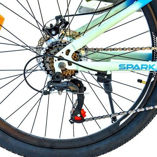 Велосипед SPARK JOY (колеса - 26", сталева рама - 15") світло-синій із сірим (м) 222973 фото