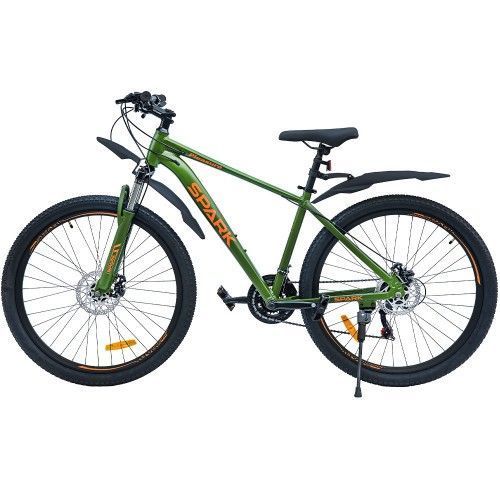 Велосипед SPARK PLEASURE (колеса - 27,5", алюмінієва рама - 17") темно-зелений (м) 222957 фото