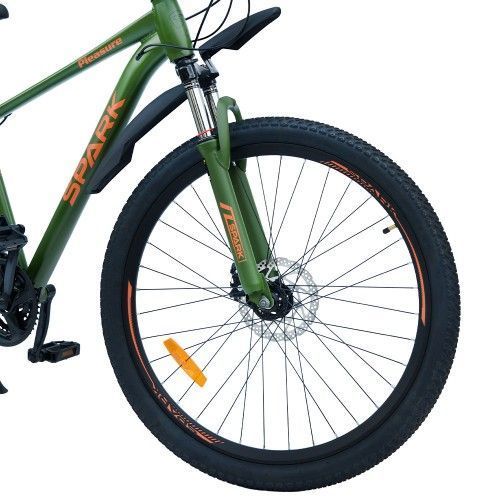 Велосипед SPARK PLEASURE (колеса - 27,5", алюмінієва рама - 17") темно-зелений (м) 222957 фото