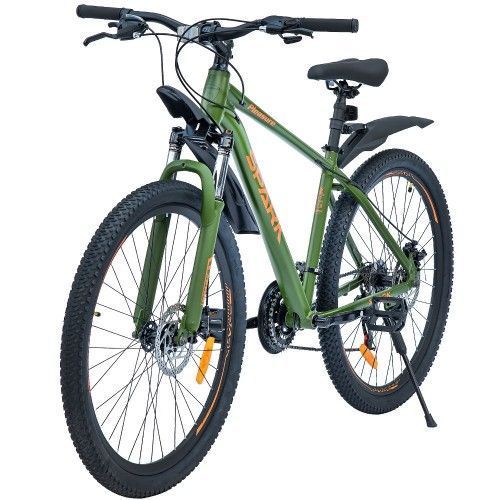 Велосипед SPARK PLEASURE (колеса - 27,5", алюмінієва рама - 17") темно-зелений (м) 222957 фото